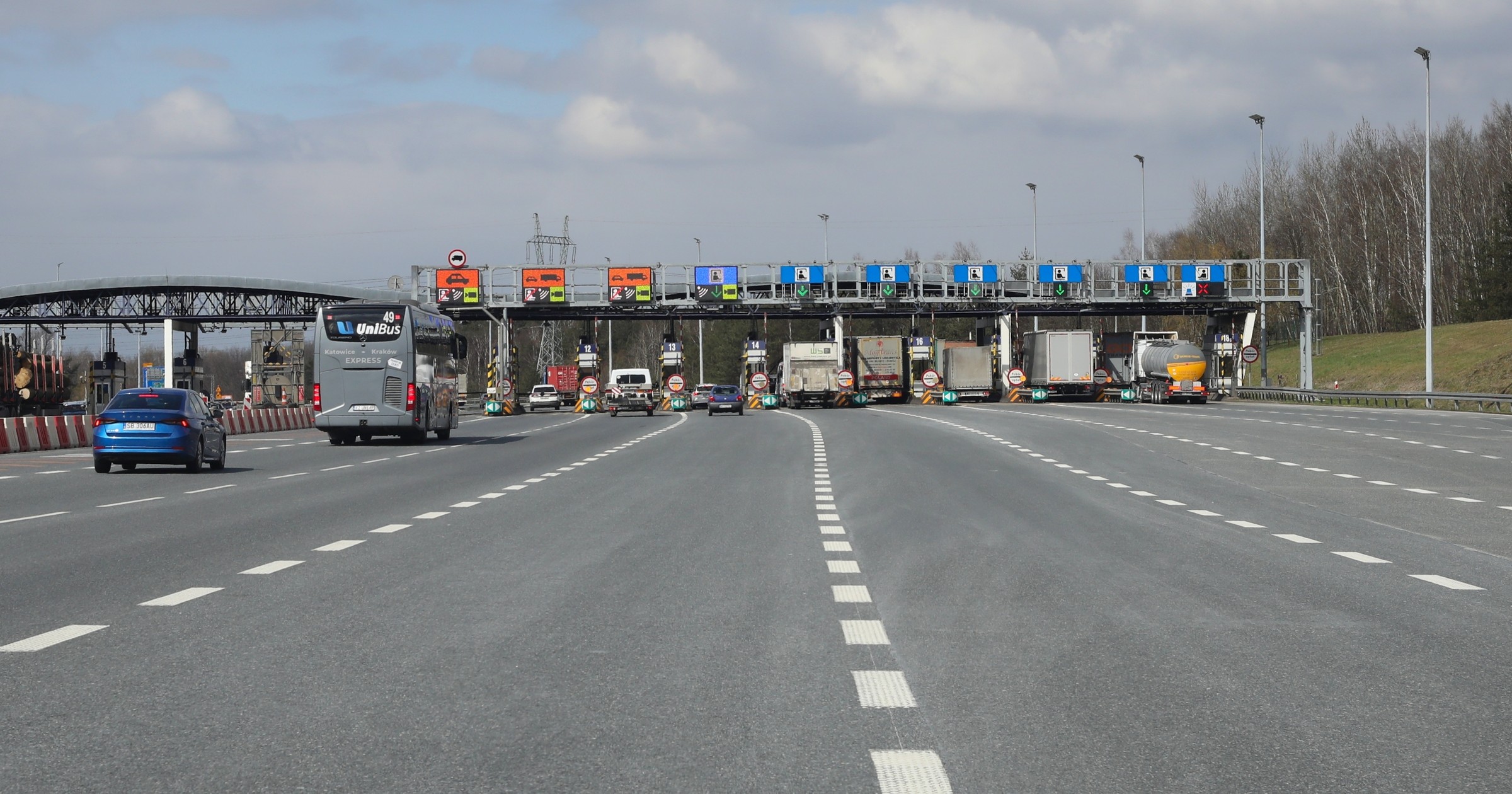 Pobór opłat na A4