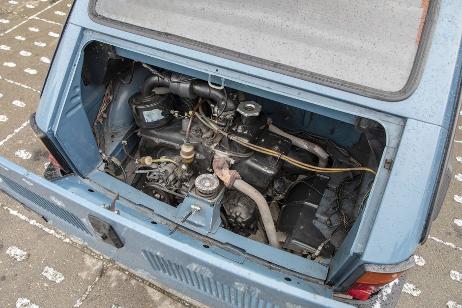 Fiat 126P radiowóz - Maluch, którego nie było
