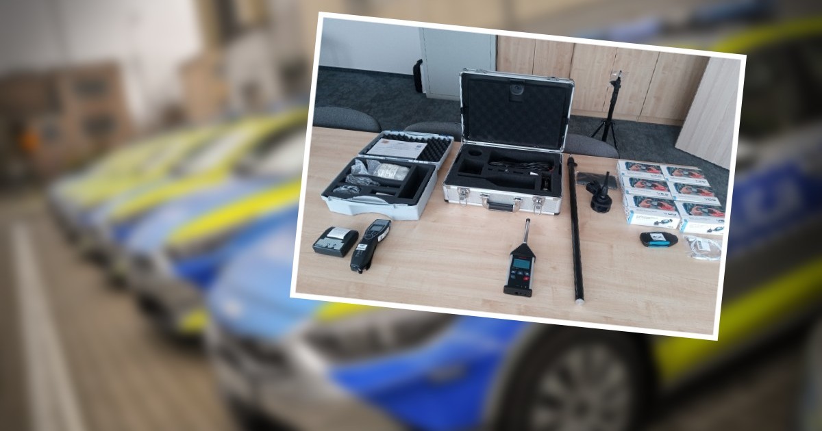 Nowy sprzęt policji na A1