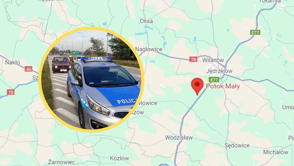 Jechał pod prąd na trasie S7. Rozmowa z 87-latkiem była zaskakująca
