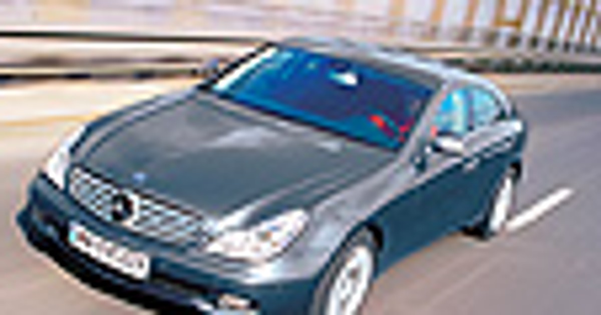 Mercedes CLS 320 CDI - Dystyngowane coupé