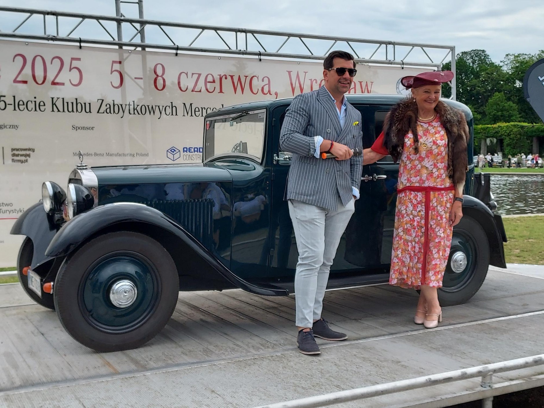 Zlot zabytkowych Mercedesów Wrocław 2025