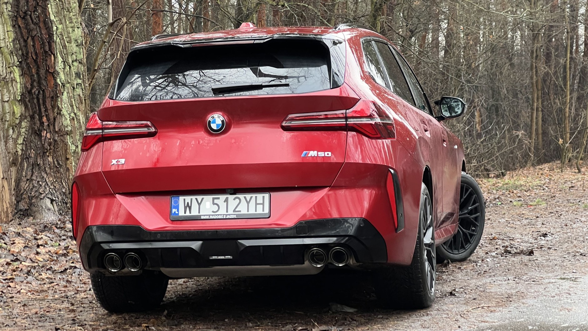 BMW X3 (czwarta generacja; kod G45; od 2024 r.; wersja M50 xDrive)