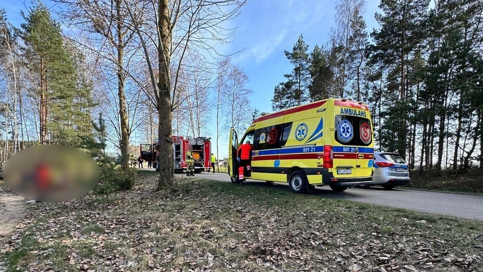 Policjant był na urlopie. Nie wahał się ani chwili