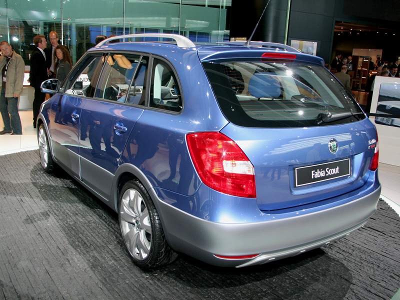 IAA Frankfurt: Škoda Fabia Scout – zdjęcia z targów