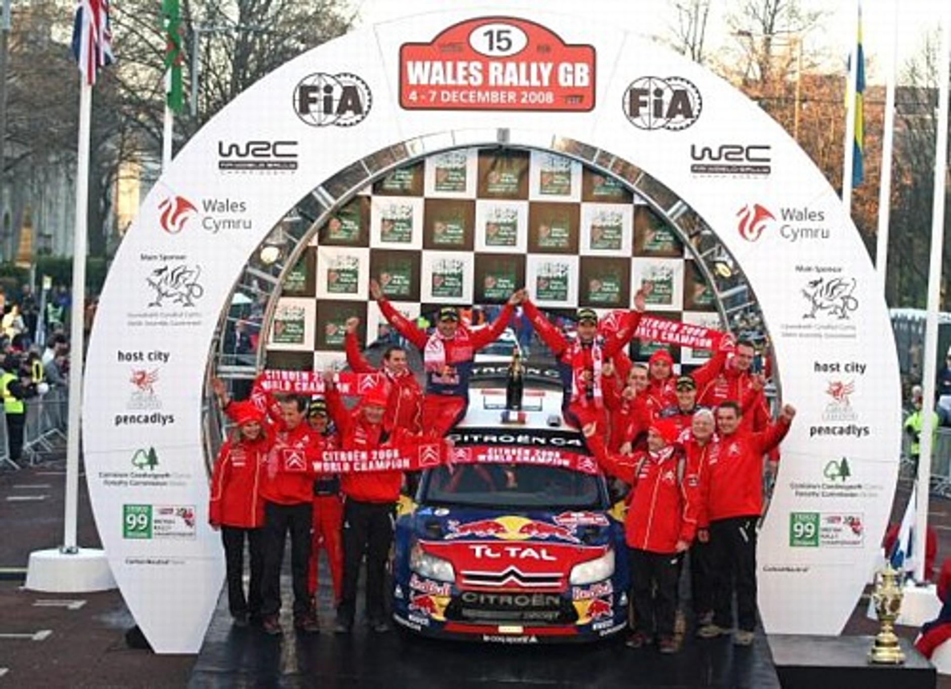 Ostatnia runda WRC - Citroën mistrzem, Ford drugi