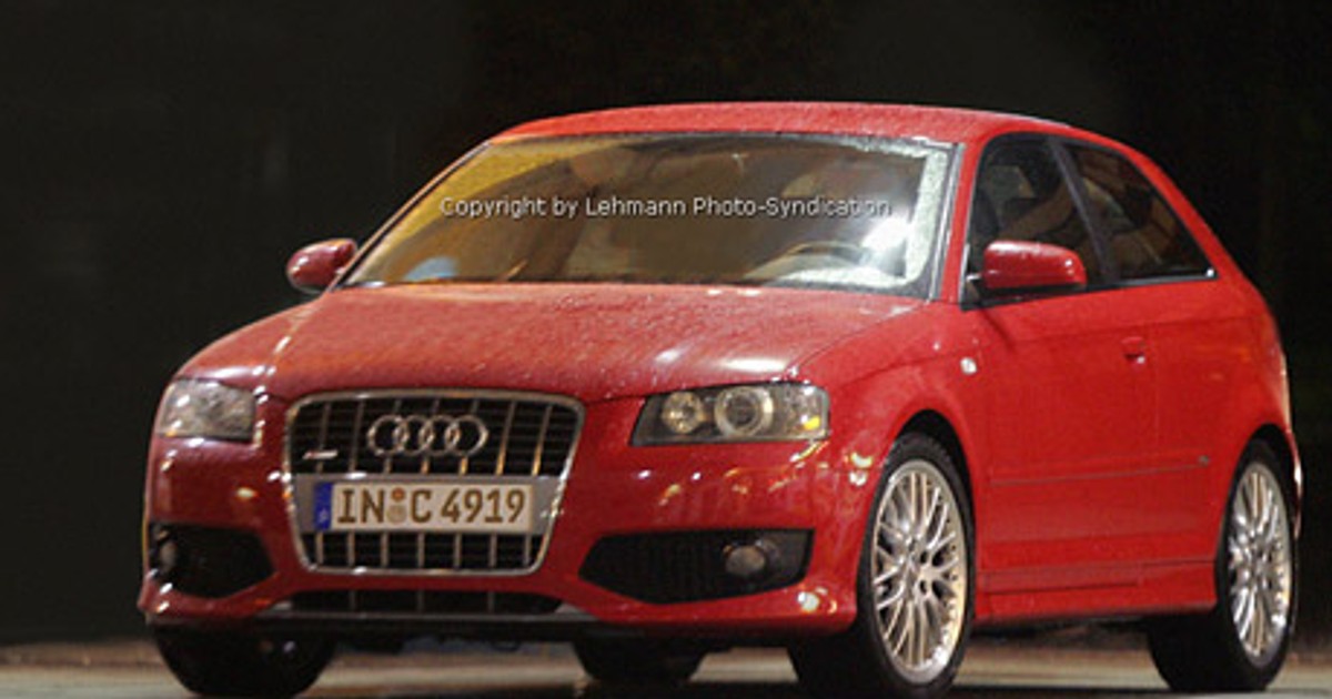 Spy Photos: Audi S3 bez maskowania