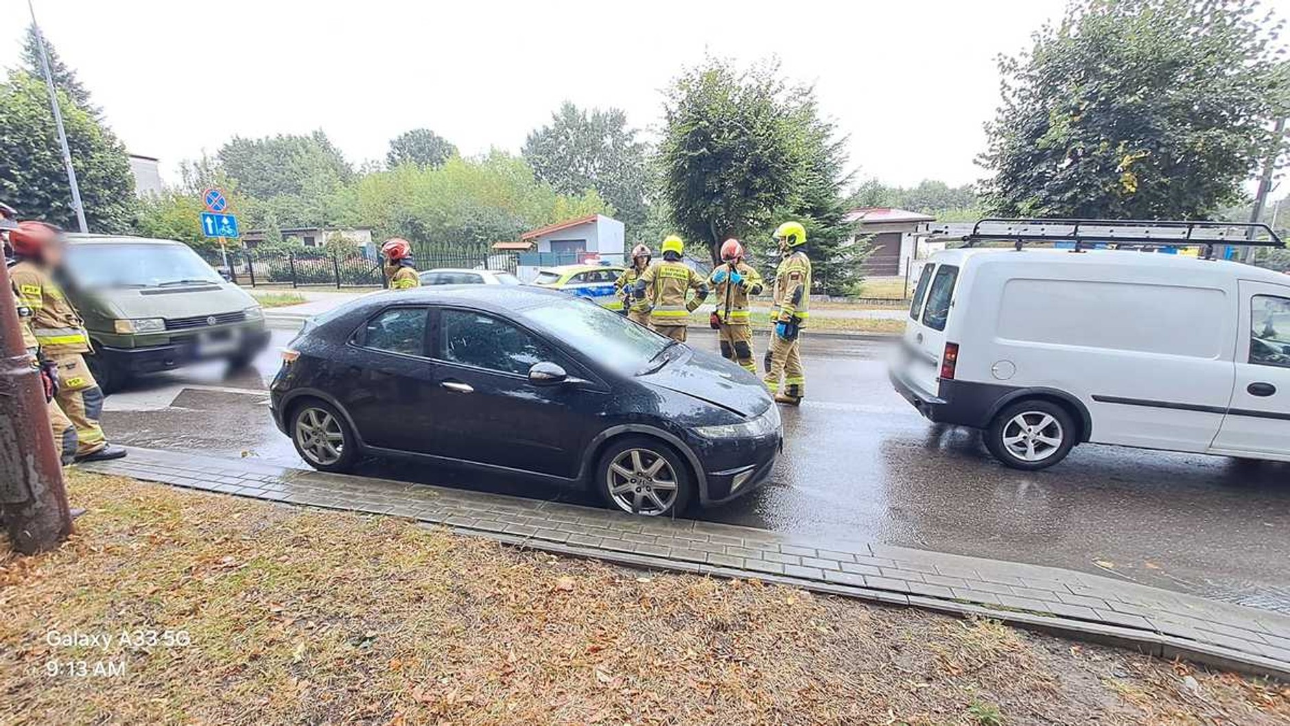 Pijana kobieta wiozła szkielet. Spowodowała wypadek