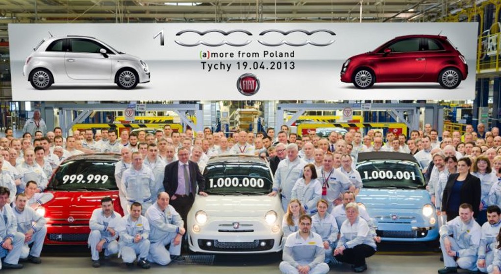Fiat wyprodukował 1 mln modelu 500