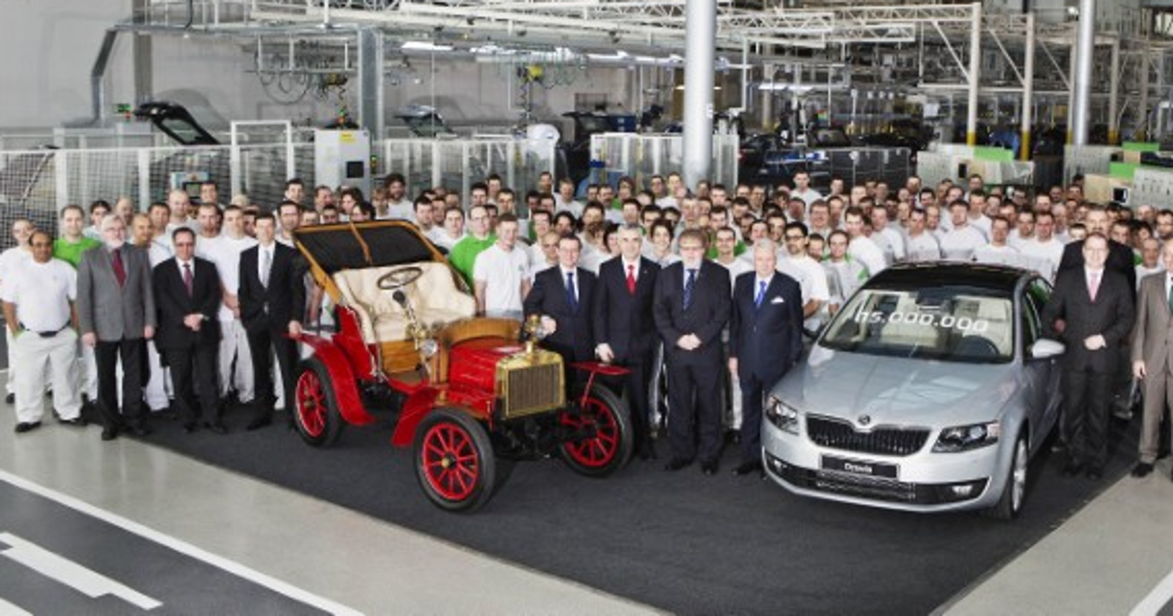 15 mln Skoda z Mlada Boleslav