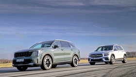 Dwa Wielkie SUVy z Dieslem: Kia Mercedes