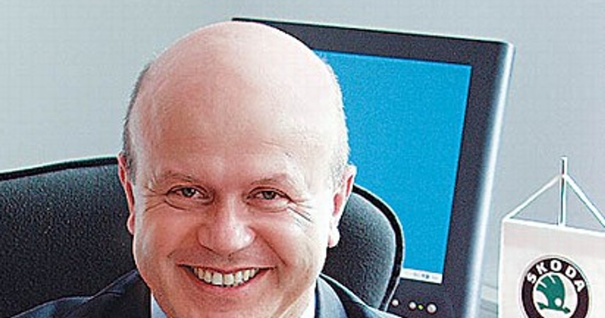 Leszek Płonka - prezes zarządu Skoda Auto Polska