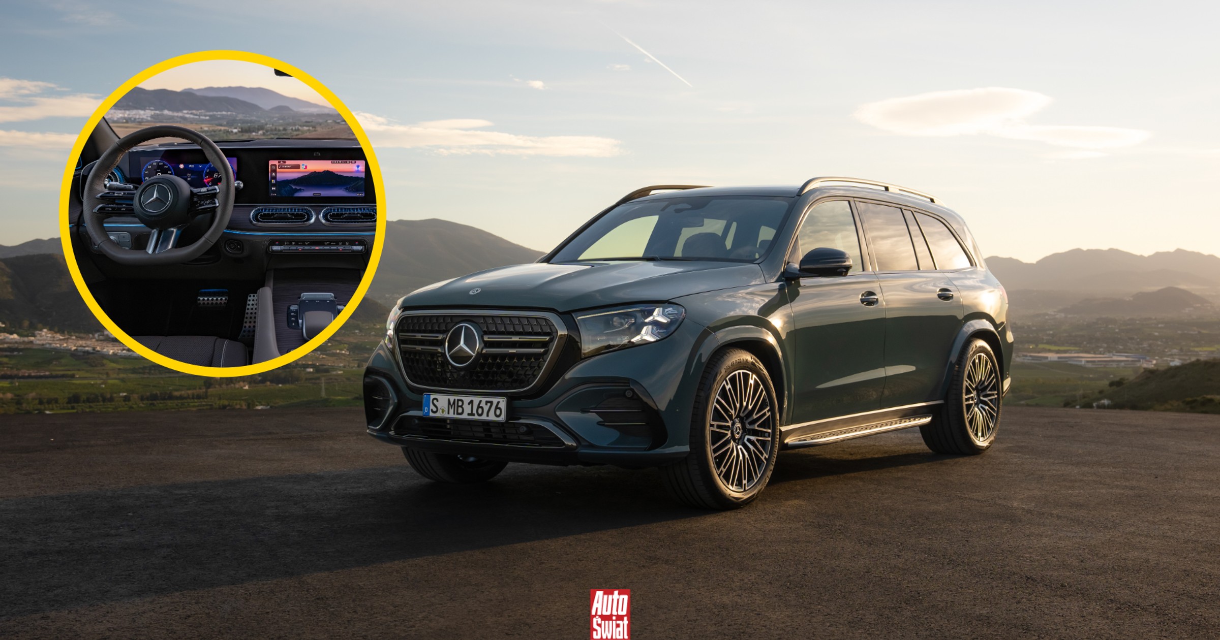 Punktuję nowego Mercedesa GLS. Ten SUV zawsze mi imponował. I imponuje dalej