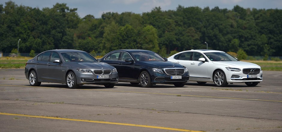 Volvo S90 kontra Mercedes klasy E i BMW serii 5 - nasza opinia