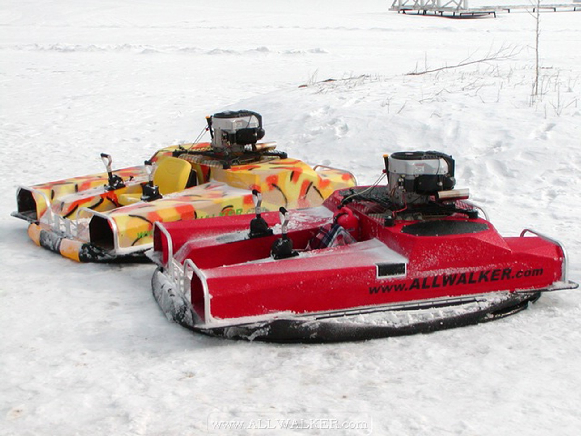 Poduszkowiec Allwalker - Wszędołaz z Polski