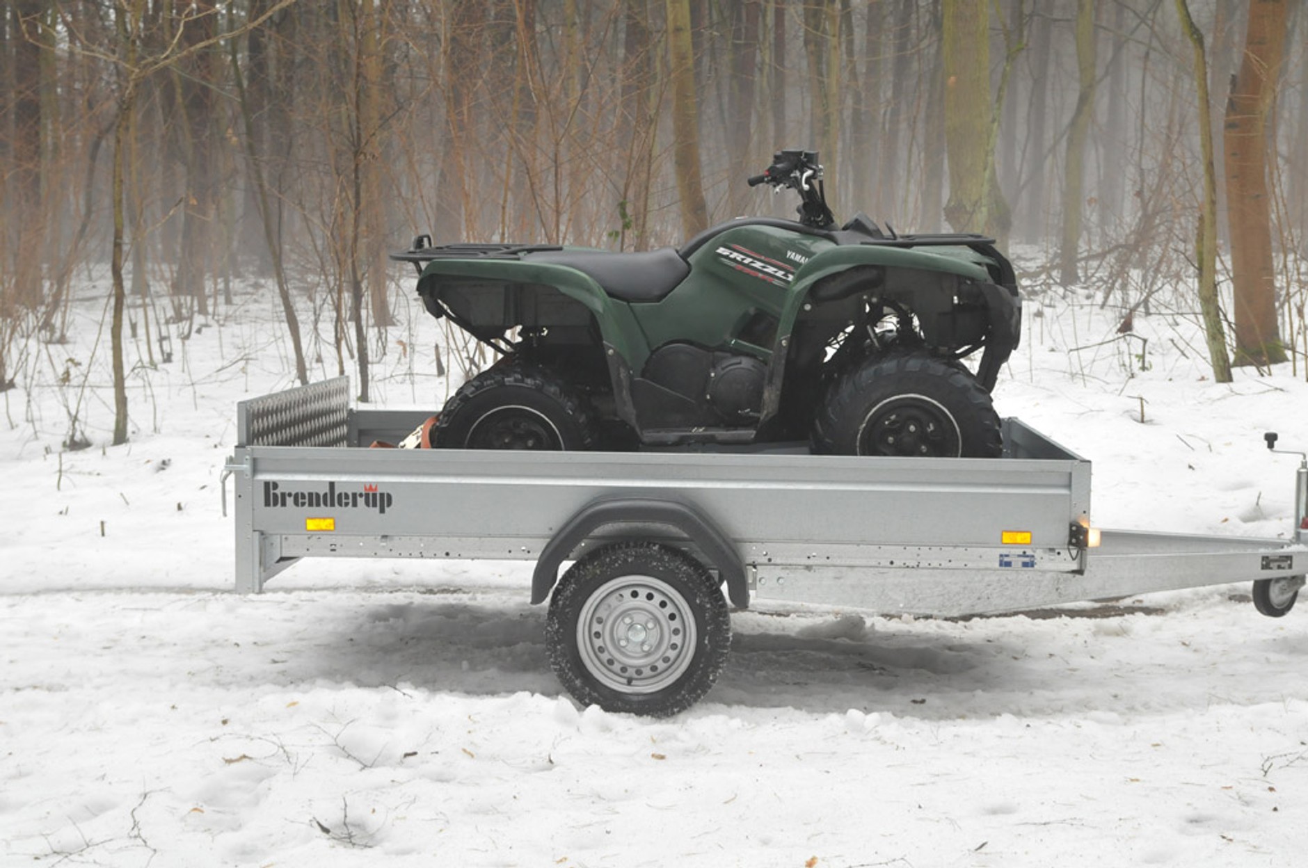 Brenderup ATV-2: przyczepa idealna do transpotu quada