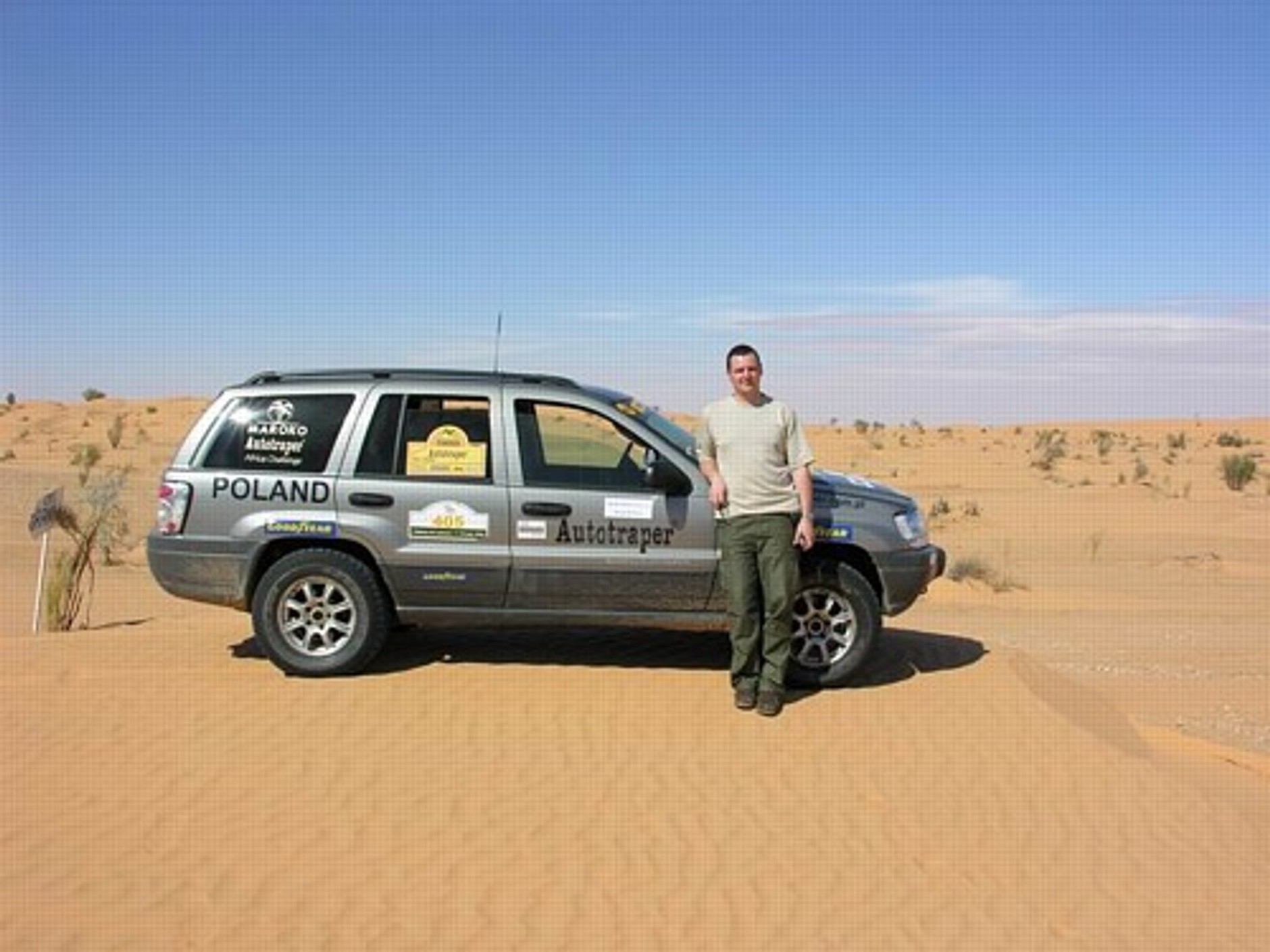 Mistrz 4x4 na piaskach Sahary