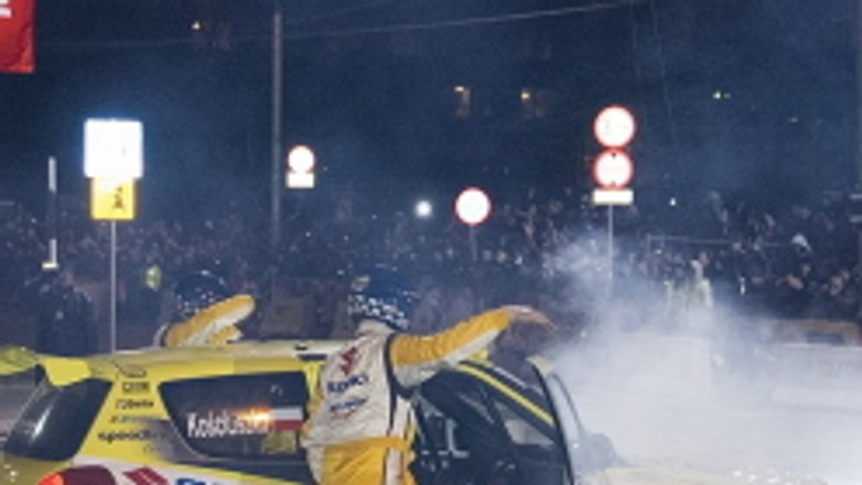 Rajd Barbórka 2009: pożegnanie Michała Kościuszko z Suzuki S1600