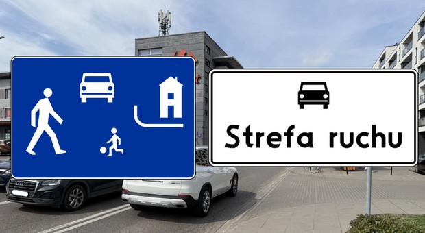 Strefa zamieszkania i ruchu mają inne znaczenia. Kierowcy je mylą i potem płacą ogromne mandaty