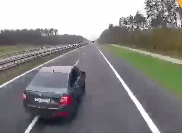 Marszałek Olgierd Geblewicz tłumaczy się po nagraniu kolizji na S3