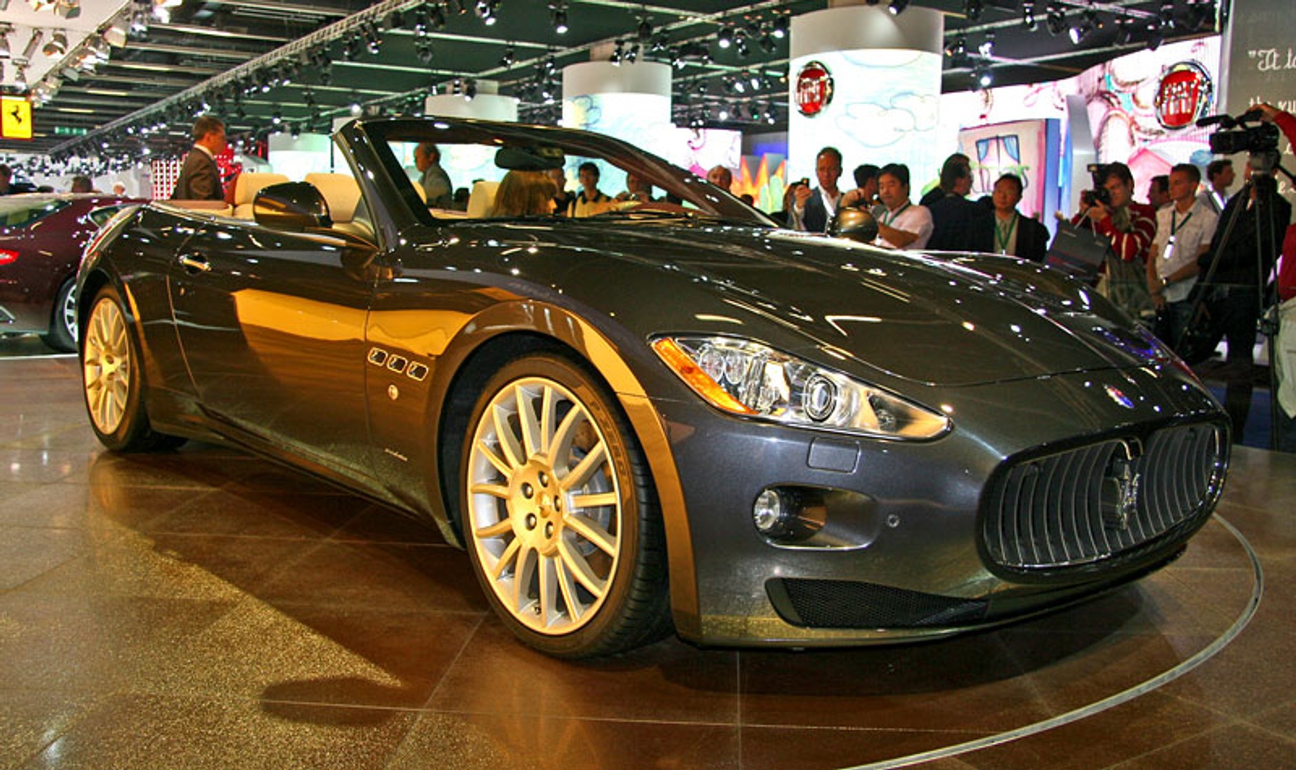 IAA Frankfurt 2009: Maserati GranCabrio czyli GranTurismo bez dachu