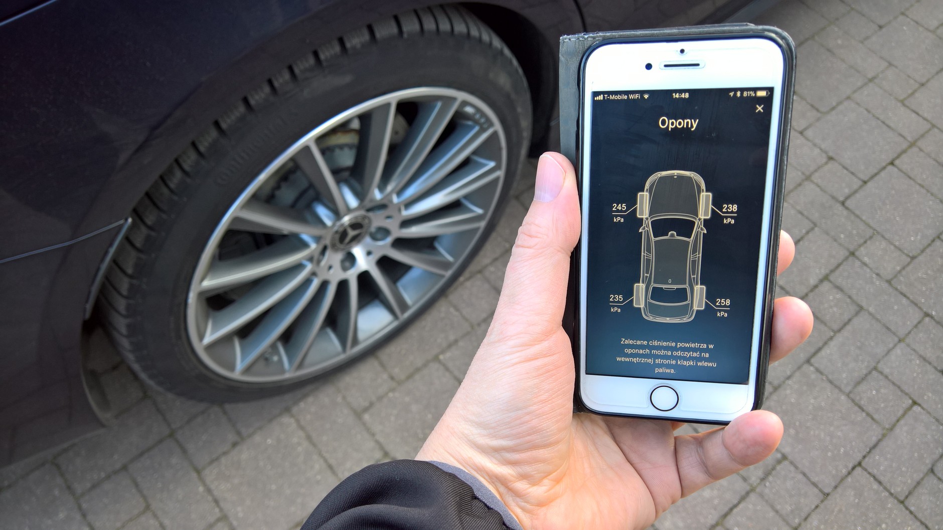 Opony podłaczone do internetu