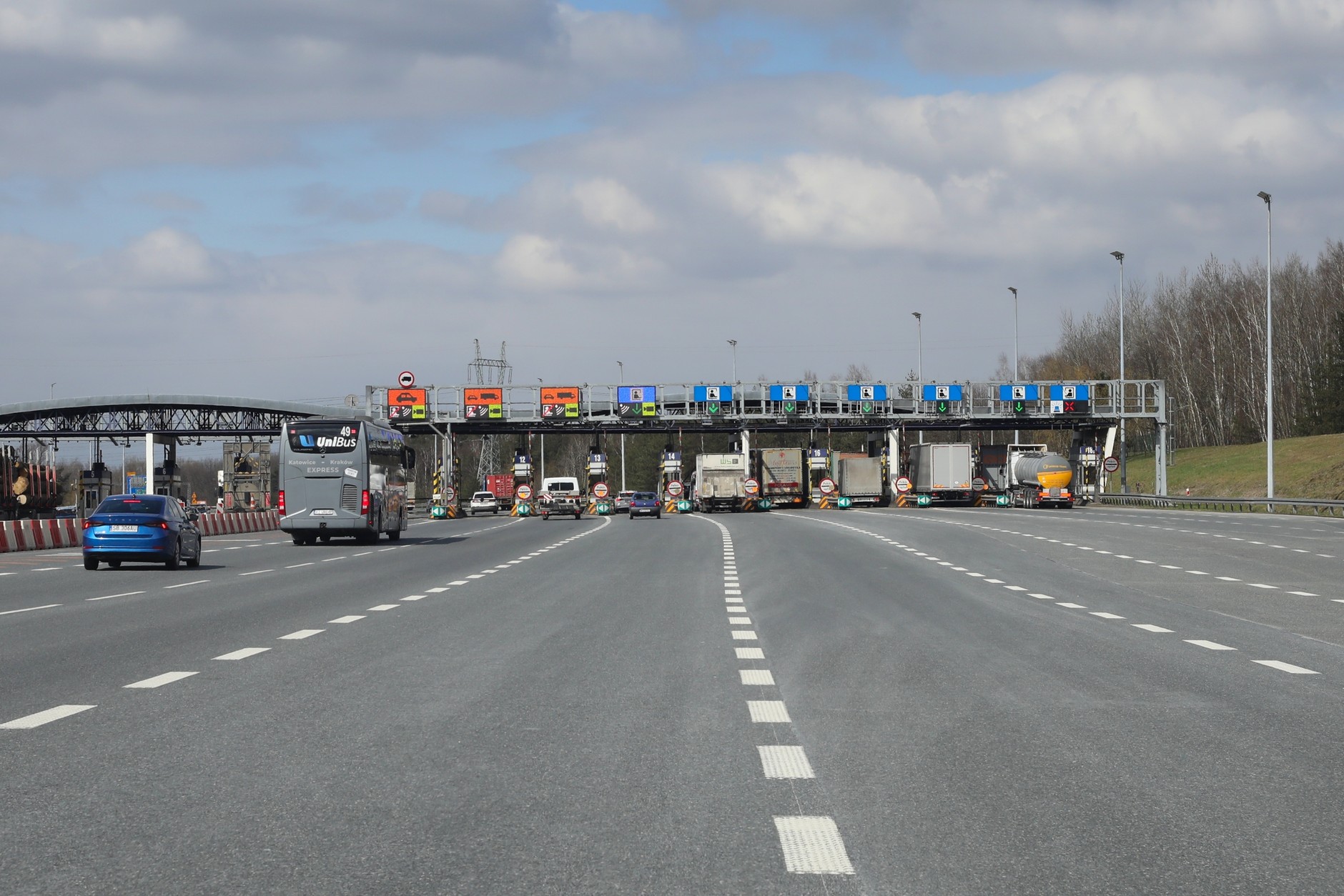 Punkt poboru opłat na autostradzie A4