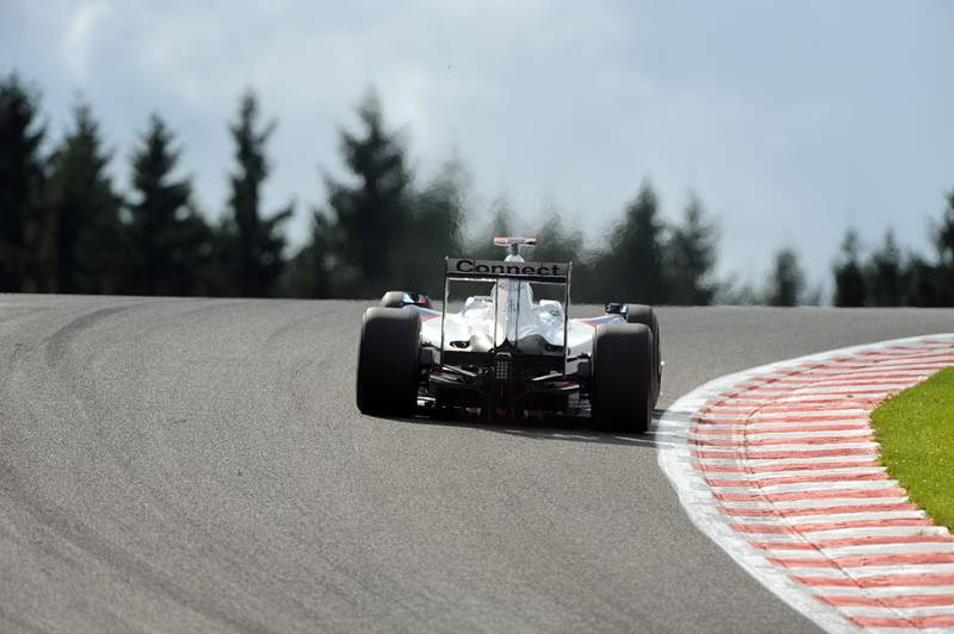Grand Prix Belgii 2009: dwie gwiazdy wyścigu - Raikkonen i Fisichella (fotogaleria)