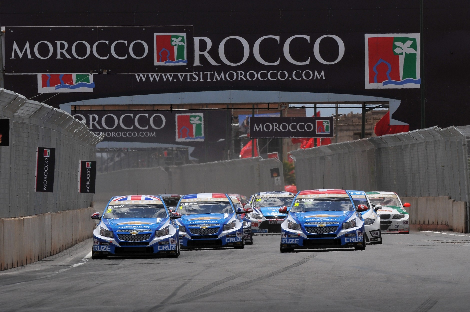 WTCC: 1-2-3, Chevroleta w Maroko gonisz Ty