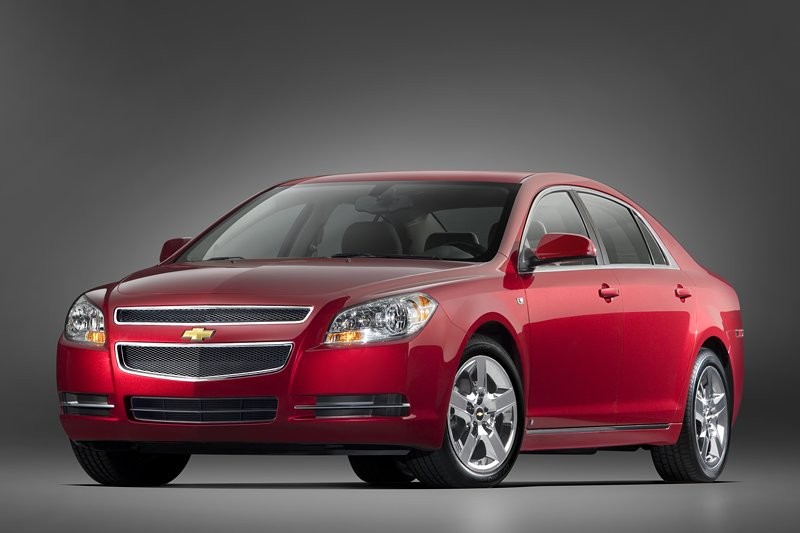 Chevrolet Malibu północnoamerykańskim samochodem roku 2008