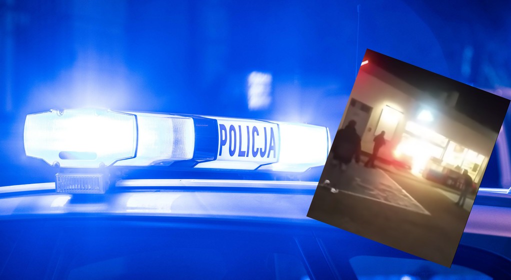 Pod koniec lutego kobieta kierująca srebrnym BMW z impetem wjechała w budynek stacji w Rymaniu (screen: YouTube.com/Zarebsky Vlog)