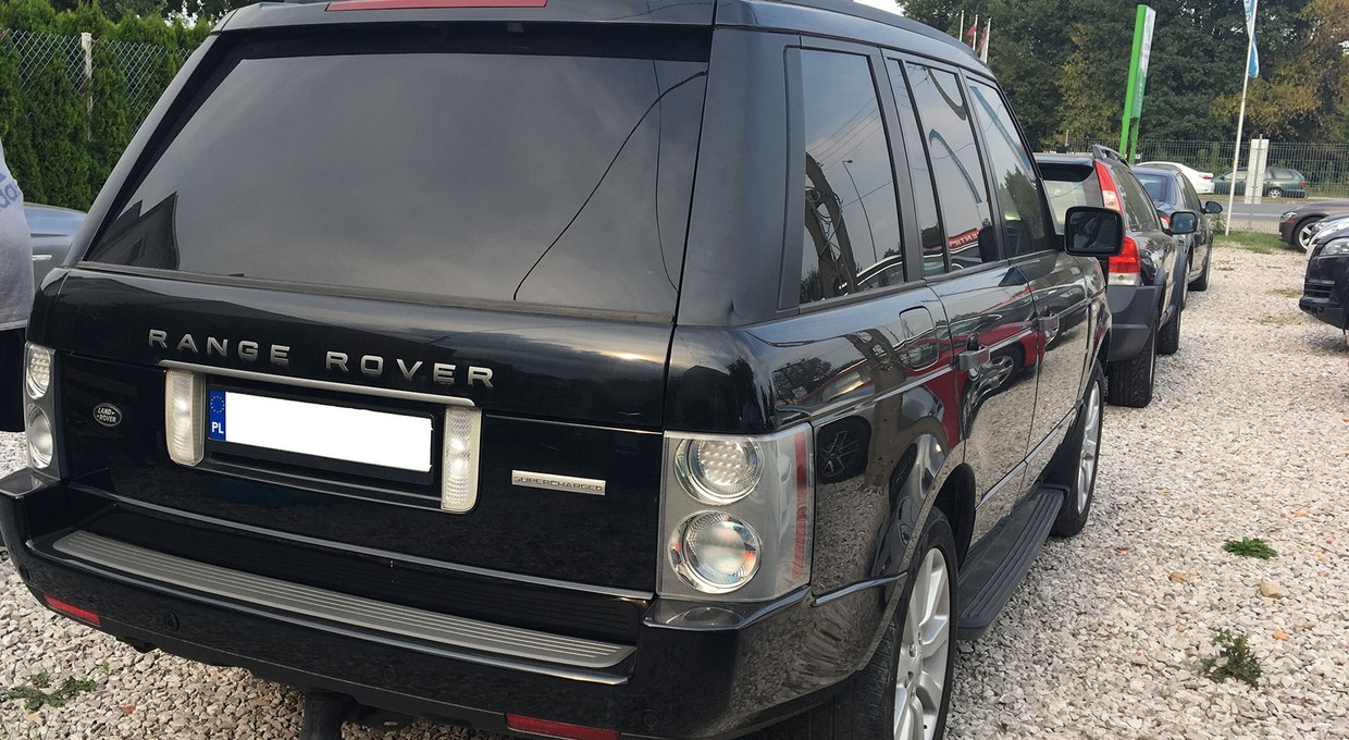 Używany Land Rover - tu (kiedyś) był Range Rover