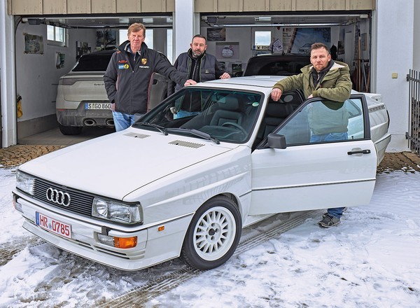 Audi quattro — samochód służbowy Waltera Röhrla uratowany
