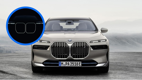 BMW serii 7 (7. generacja; w kółku zapowiedź wersji po modernizacji)