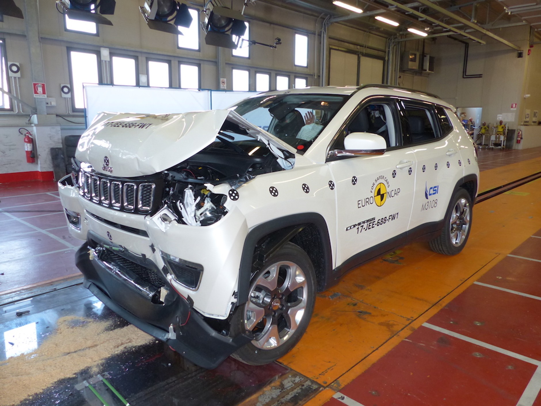 Jeep Compass – crash-test EuroNCAP