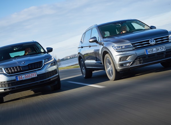Duży może więcej? Porównanie: Skoda Kodiaq kontra VW Tiguan Allspace