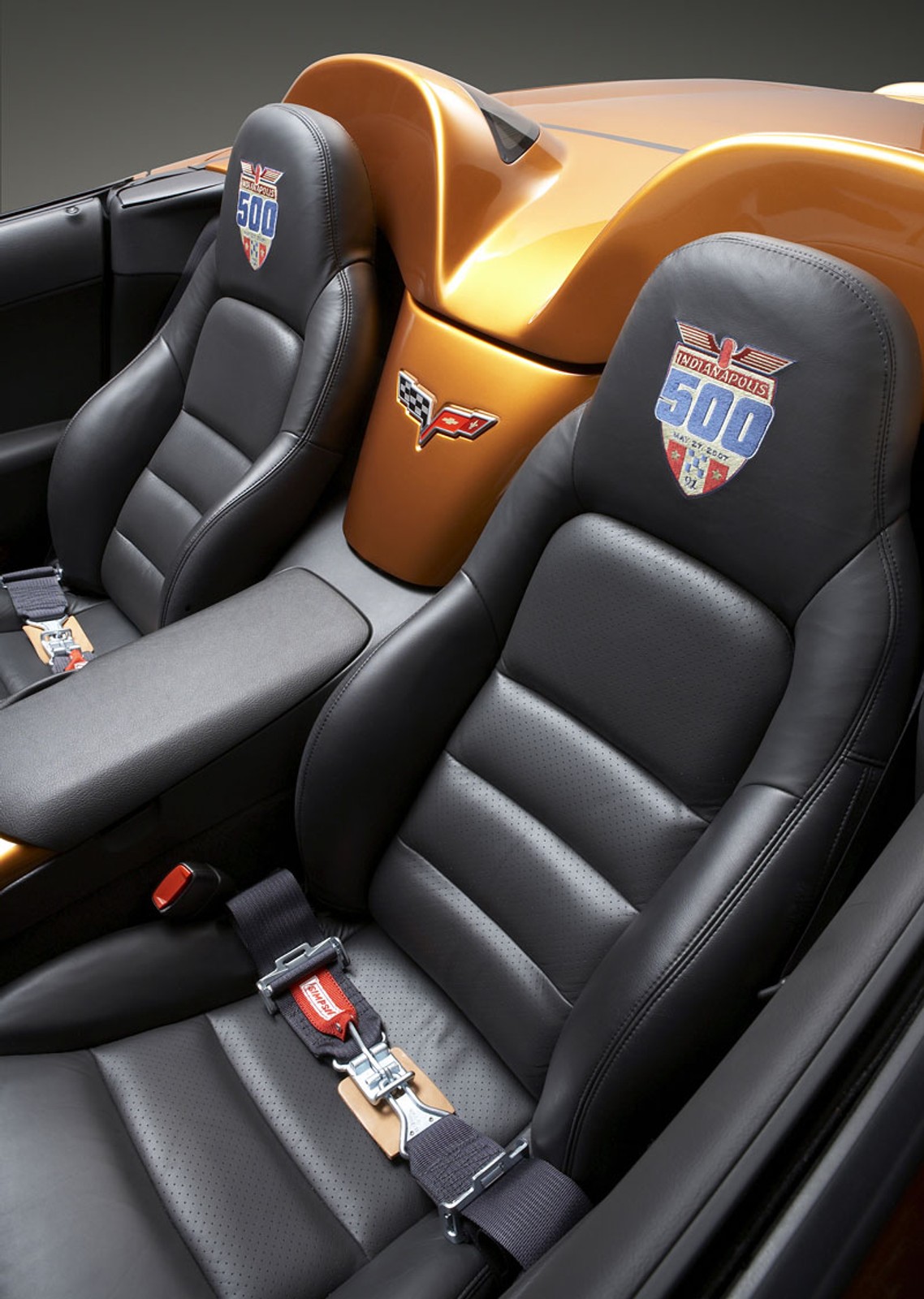 Chevrolet Corvette w roli Pace Car podczas wyścigu w Indianapolis