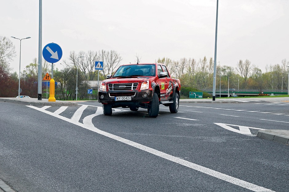 Isuzu D-Max: jazda na maxa