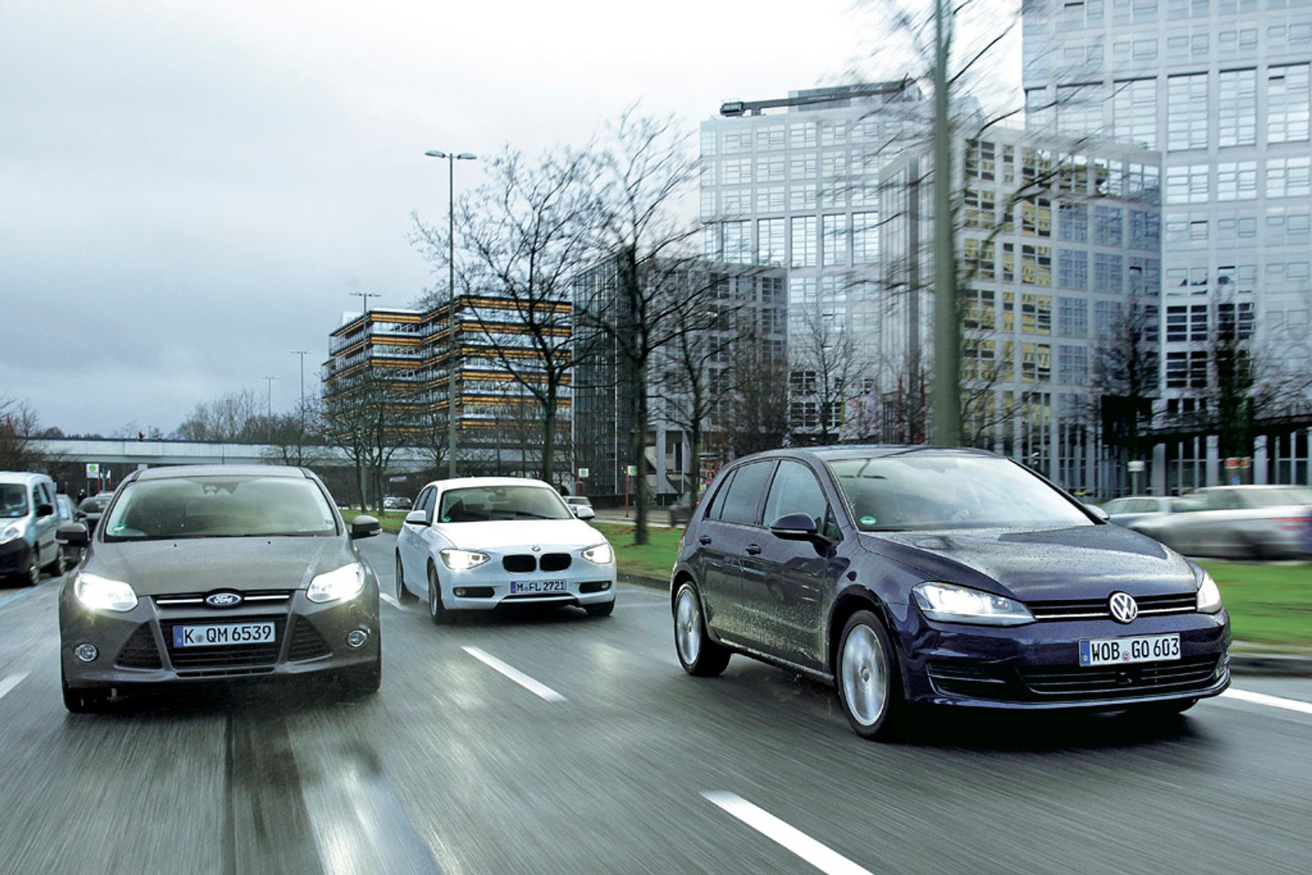 BMW 114i kontra Focus 1.0 i Golf 1.2 TSI: co potrafią 100-konne silniki?