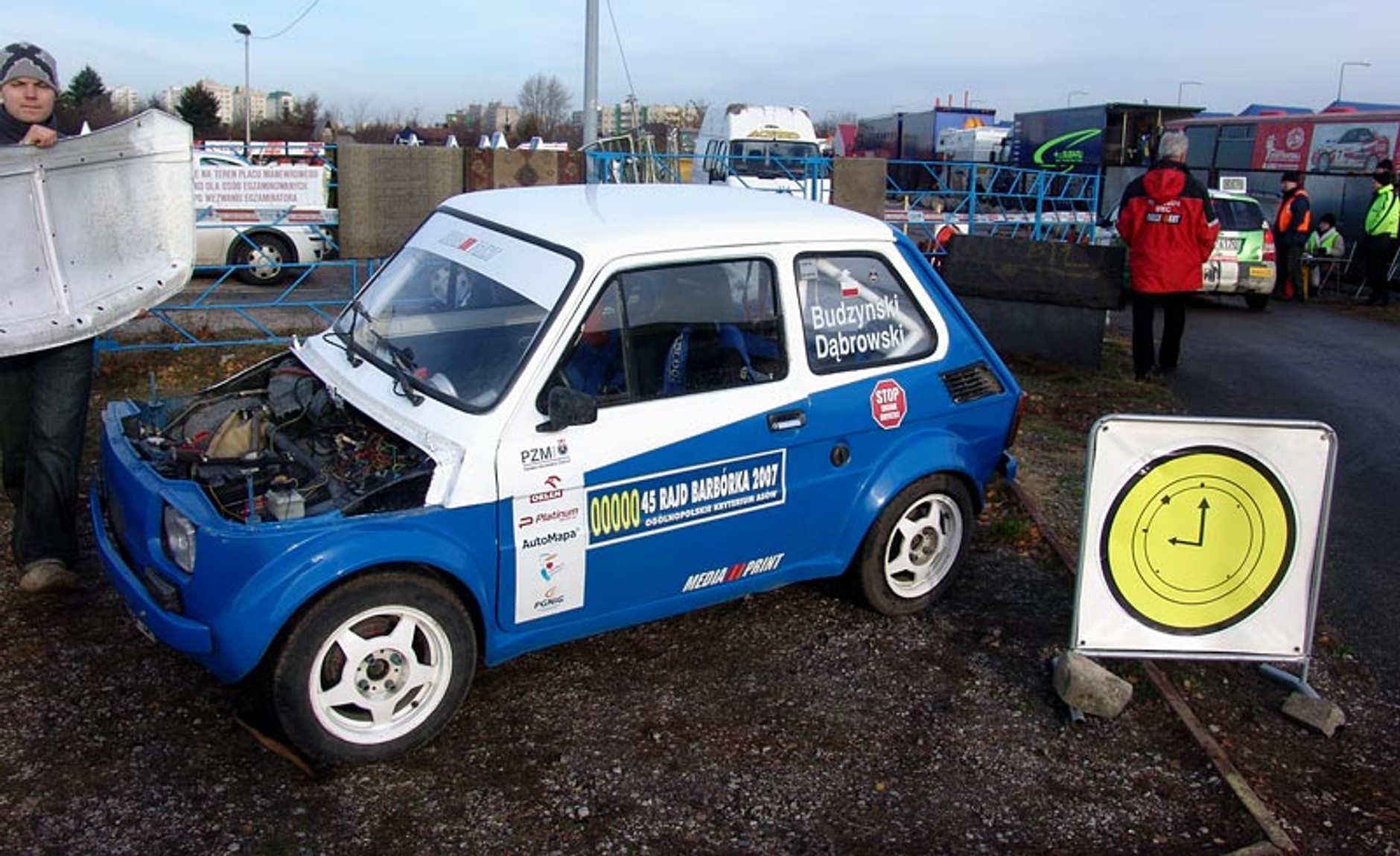 Rajd Barbórka 2007: Kuchar najszybszy na Bemowie (wyniki+foto1+wideo)