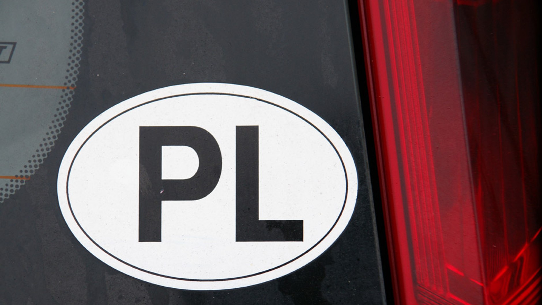 Naklejka "PL"