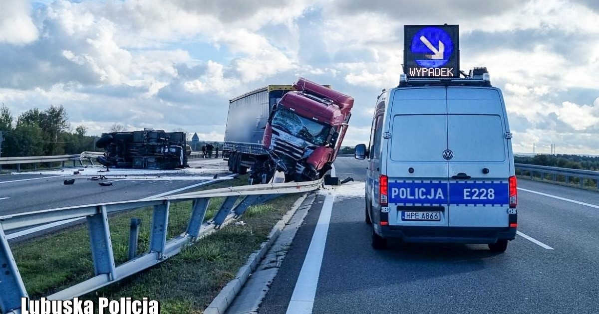 Po wypadku na drodze S3 kierowcy ściśle zastosowali się do obowiązujących przepisów