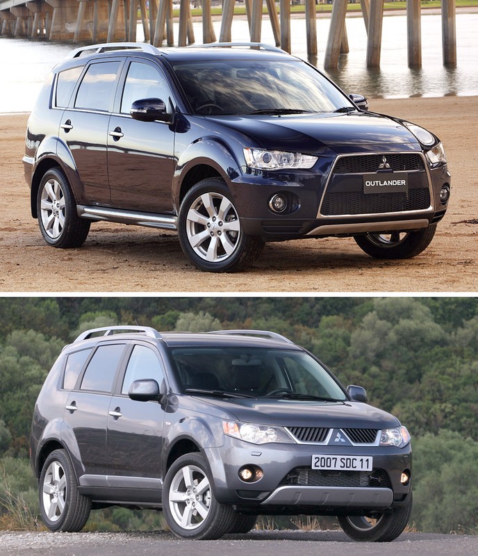 Mitsubishi Outlander otrzymał twarz Lancera, już jest w Australii