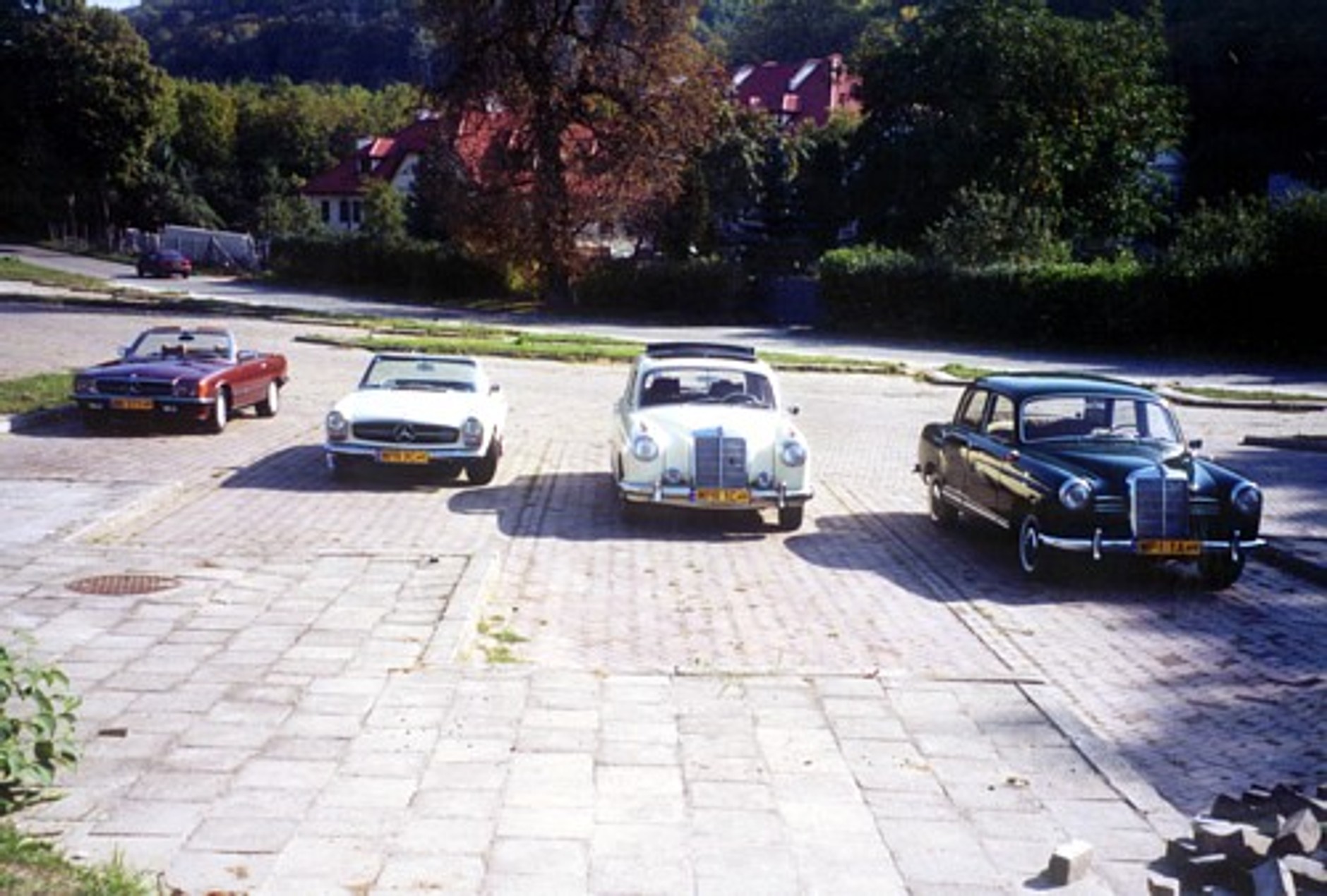 Mercedesy w Kazimierzu