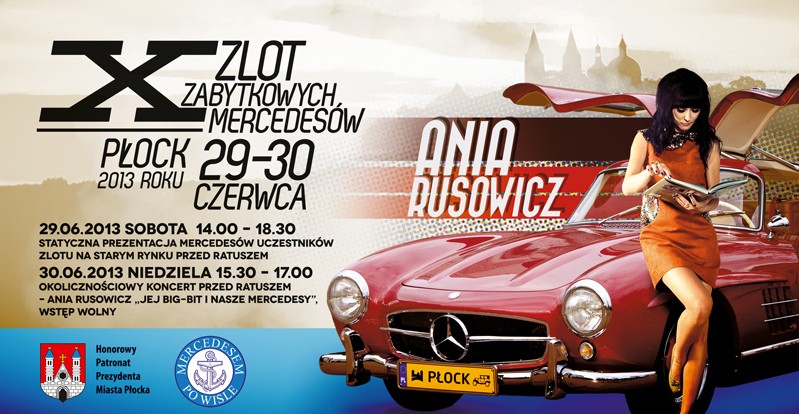 Mercedesem po Wiśle 2013