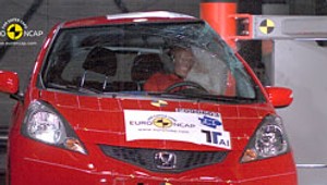 Euro NCAP: Honda Jazz na piątkę