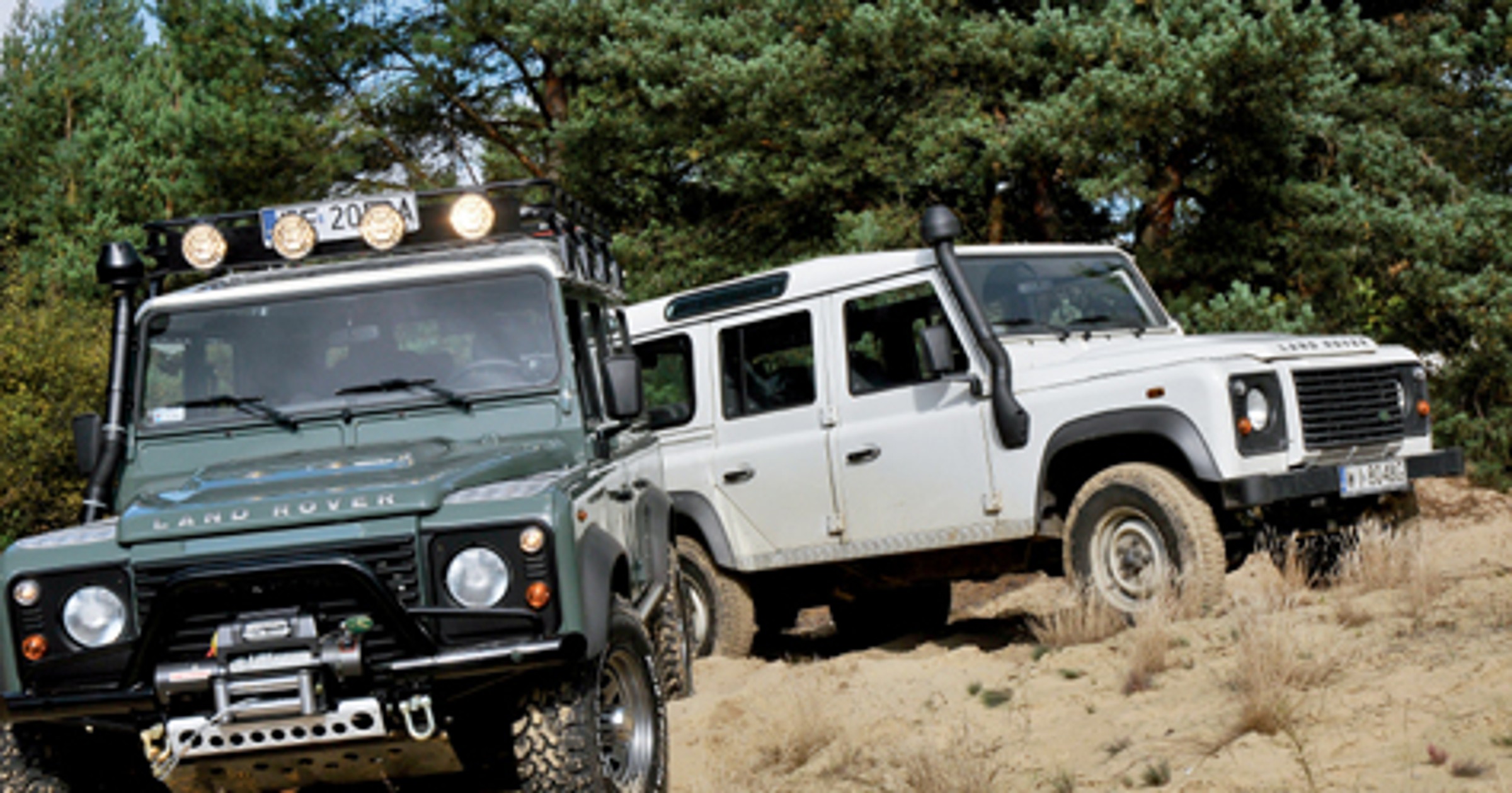 Land Rover Defender - Zaczynamy zbrojenie