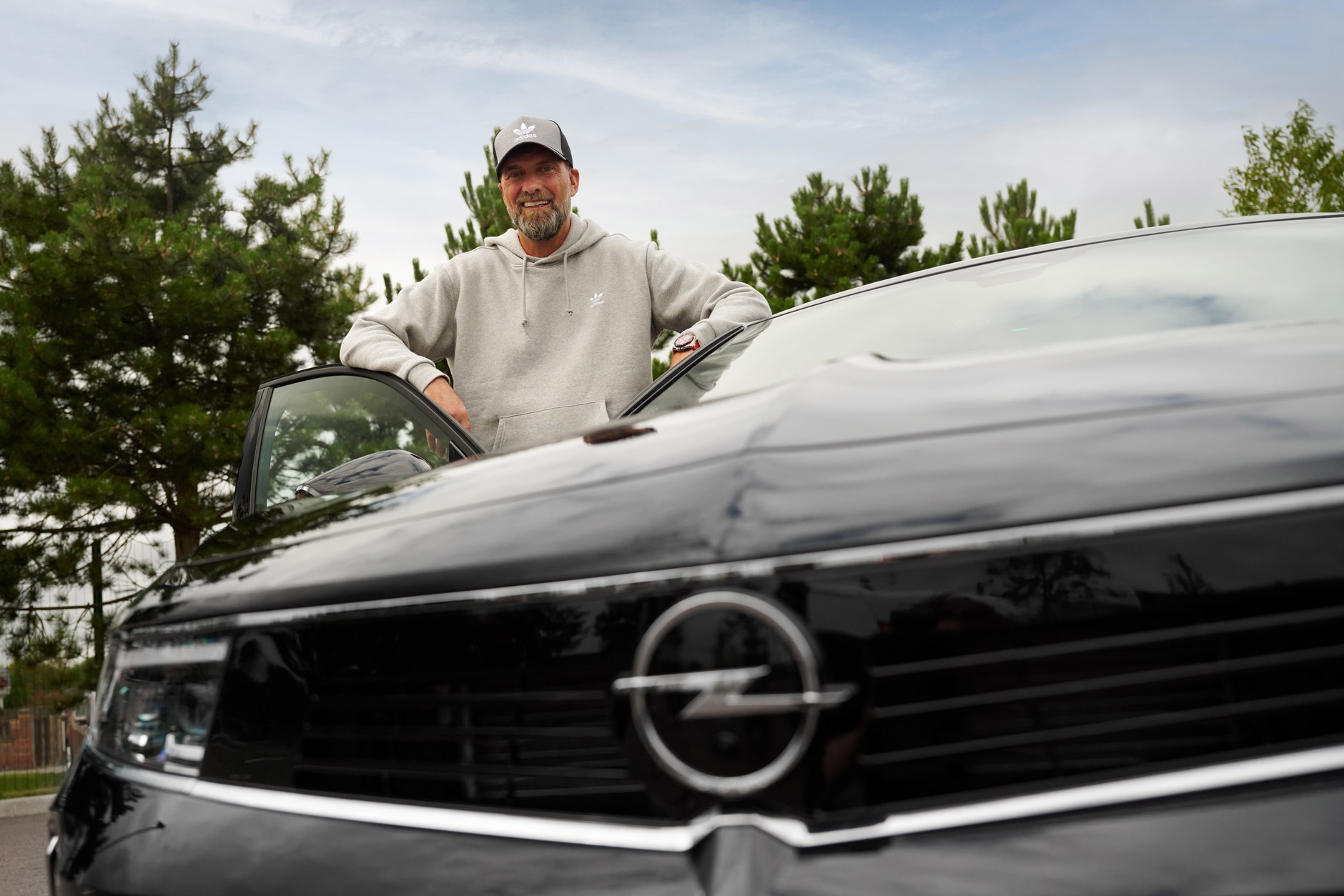 Jürgen Klopp i nowy Opel Astra