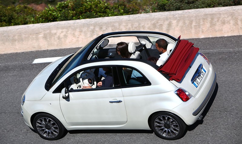Fiat 500C: nowe informacje i zdjęcia włoskiego kabrioletu (fotogaleria)