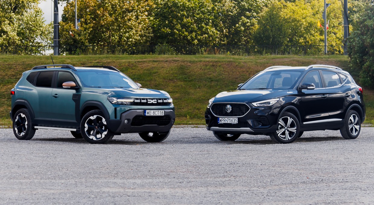 Dacia Duster kontra MG ZS. Porównaliśmy niskobudżetowe auta z Europy i Chin